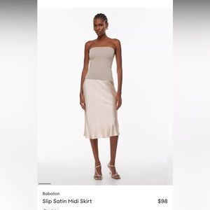 Aritzia Babaton Slip Skirt